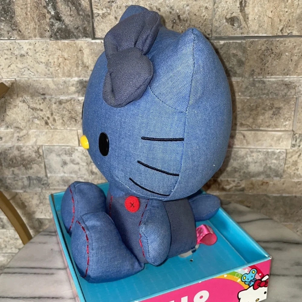 Hello Kitty 🐱 Jean Plush Doll - Picture 2 of 4
